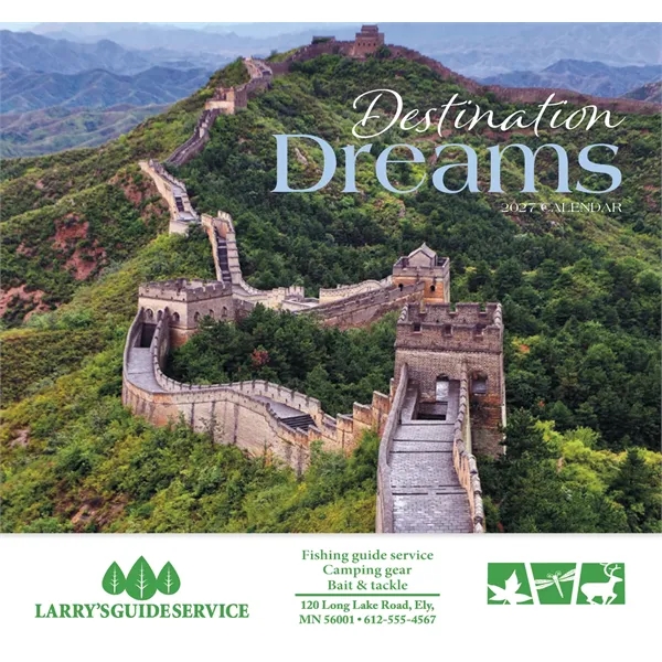 Destination Dreams® Appointment Calendar - Stapled... from ASI 40480 Koozie Group / HotLine®