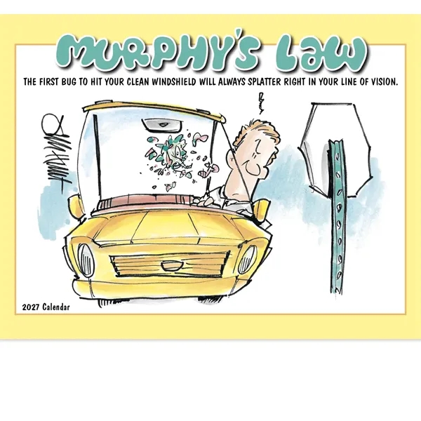 Murphy's Law Appointment Calendar - Stapled... from ASI 40480 Koozie Group / HotLine®