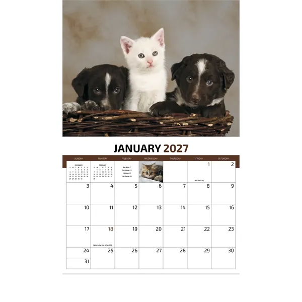 Four Paws Appointment Calendar - Stapled... from ASI 40480 Koozie Group / HotLine®
