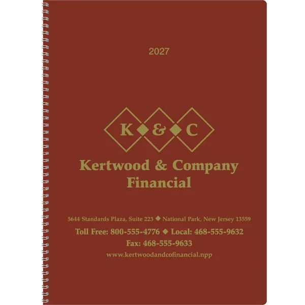 Weekly Time Manager... from ASI 40480 Koozie Group / Norwood Triumph Calendar