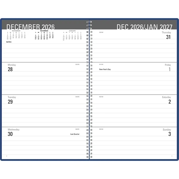 Classic Weekly Desk Planner... from ASI 40480 Koozie Group / Norwood Triumph Calendar