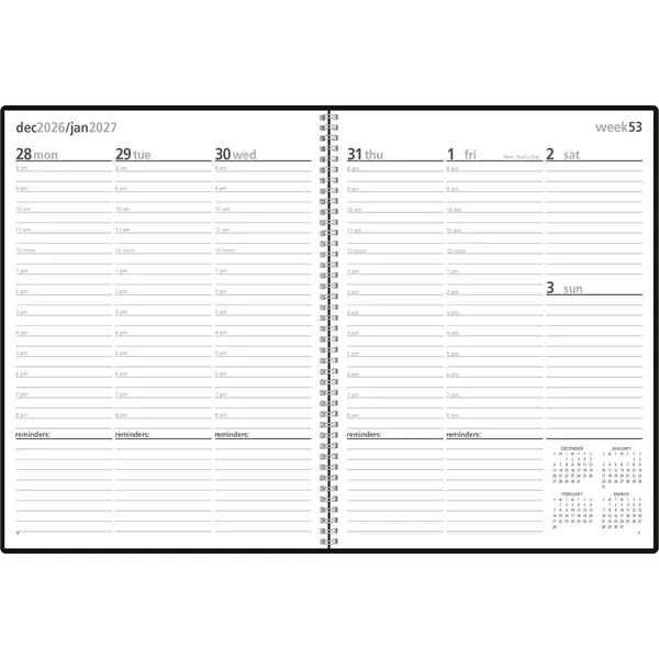 Monthly & Weekly Planner... from ASI 40480 Koozie Group / Norwood Triumph Calendar