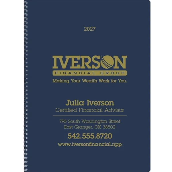 Monthly & Weekly Planner... from ASI 40480 Koozie Group / Norwood Triumph Calendar