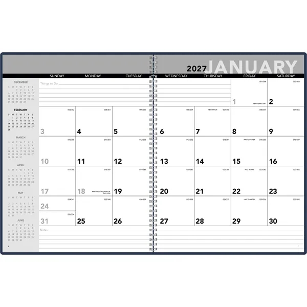 Monthly Planner... from ASI 40480 Koozie Group / Norwood Triumph Calendar