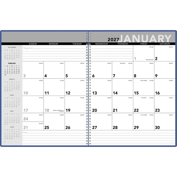 Monthly Planner... from ASI 40480 Koozie Group / Norwood Triumph Calendar