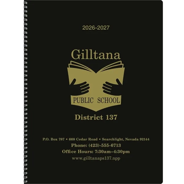 Academic Monthly Planner... from ASI 40480 Koozie Group / Norwood Triumph Calendar