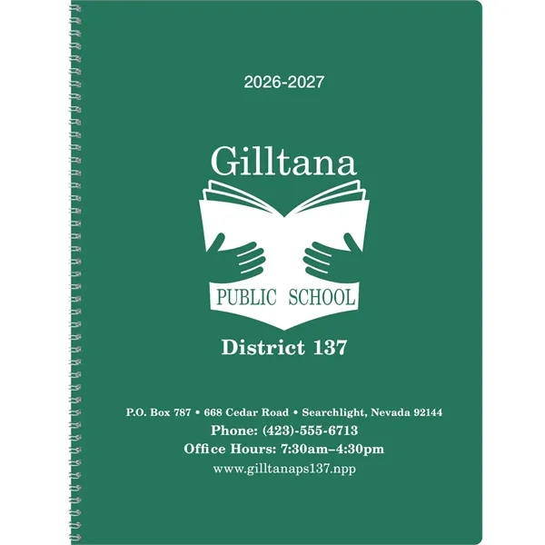 Academic Monthly Planner... from ASI 40480 Koozie Group / Norwood Triumph Calendar