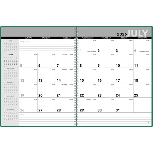 Academic Monthly Planner... from ASI 40480 Koozie Group / Norwood Triumph Calendar