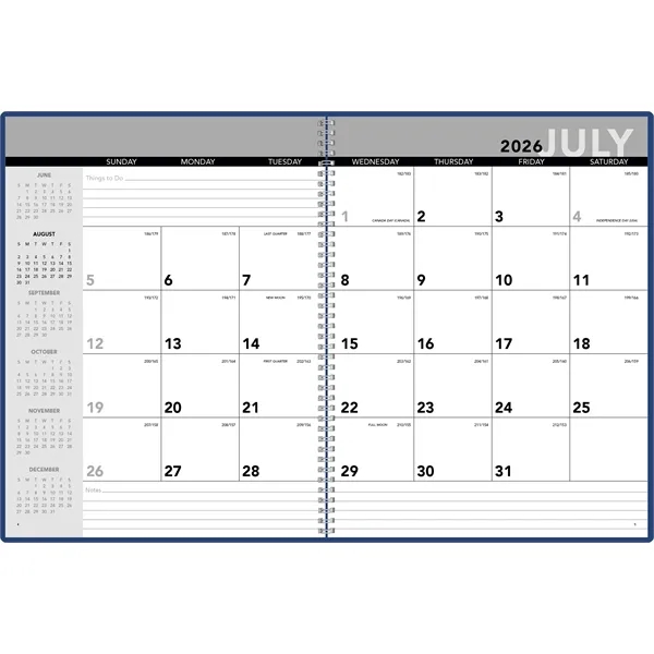 Academic Monthly Planner... from ASI 40480 Koozie Group / Norwood Triumph Calendar