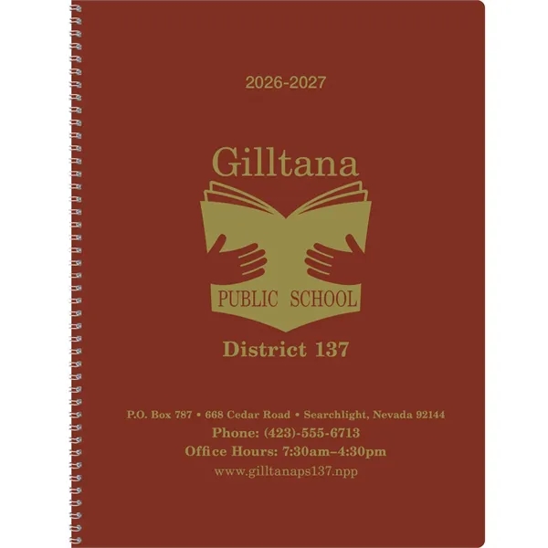 Academic Monthly Planner... from ASI 40480 Koozie Group / Norwood Triumph Calendar