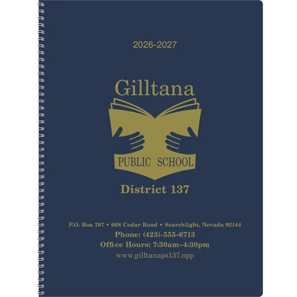 Academic Monthly Planner... from ASI 40480 Koozie Group / Norwood Triumph Calendar