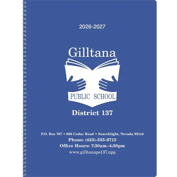 Academic Monthly Planner... from ASI 40480 Koozie Group / Norwood Triumph Calendar