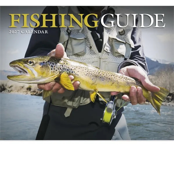 Fishing Guide Appointment Calendar - Stapled... from ASI 40480 Koozie Group / HotLine®