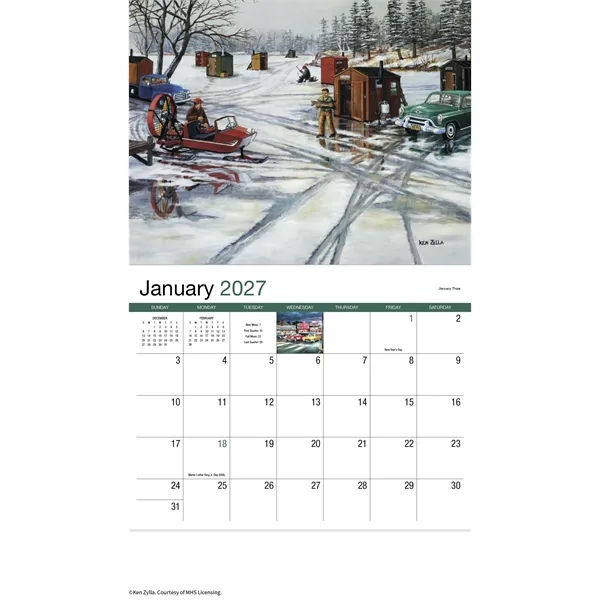 America Remembered Appointment Calendar - Stapled... from ASI 40480 Koozie Group / HotLine®