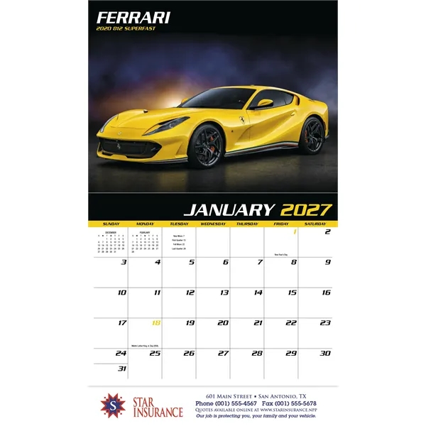 Fast Trax® Appointment Calendar - Stapled... from ASI 40480 Koozie Group / HotLine®