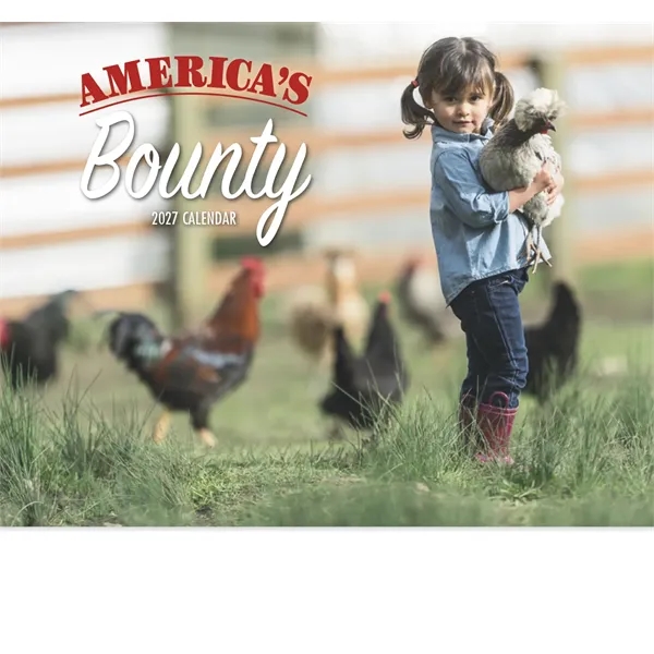 America's Bounty Appointment Calendar - Stapled... from ASI 40480 Koozie Group / HotLine®