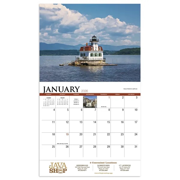 New York Appointment Calendar - Stapled... from ASI 40480 Koozie Group / HotLine®