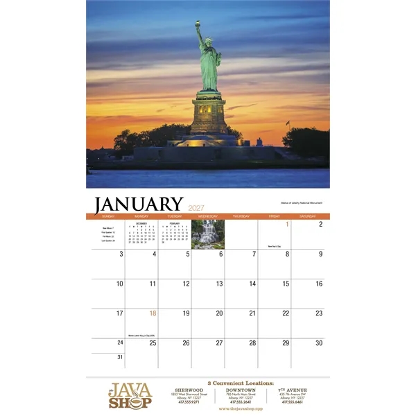 New York Appointment Calendar - Stapled... from ASI 40480 Koozie Group / HotLine®