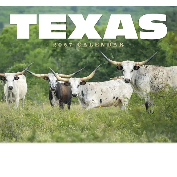 Texas Appointment Calendar - Stapled... from ASI 40480 Koozie Group / HotLine®