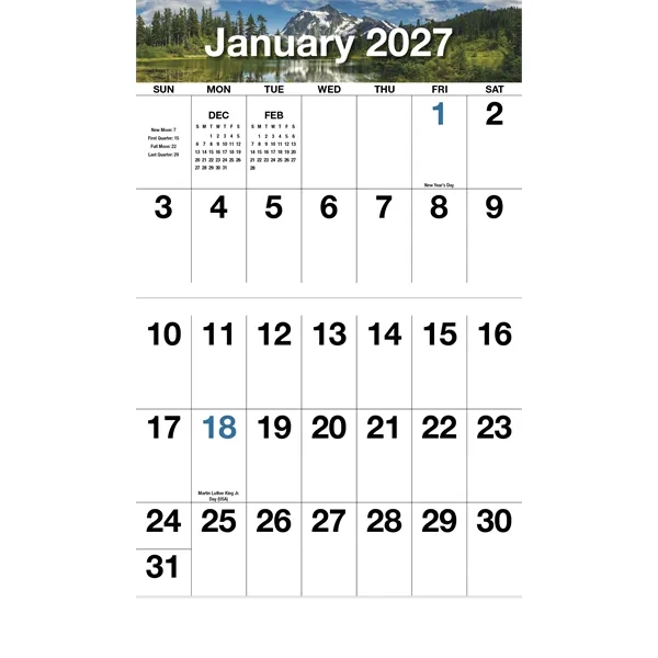 Big Numbers Appointment Calendar - Stapled... from ASI 40480 Koozie Group / HotLine®
