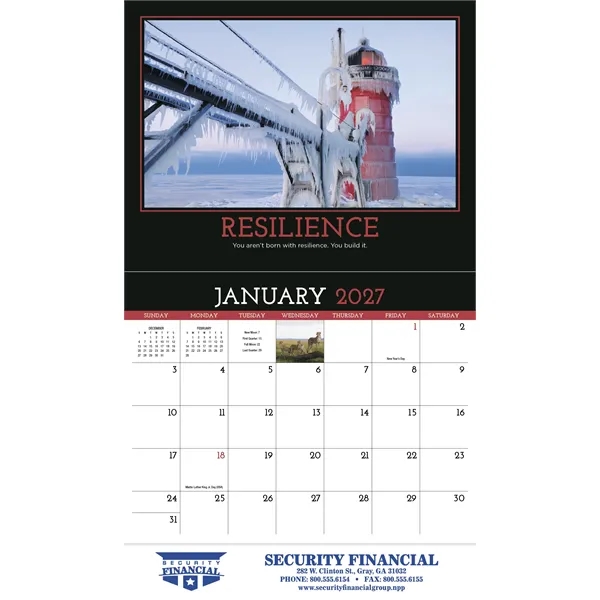 Motivation Appointment Calendar (Motivational Quotes) - S...... from ASI 40480 Koozie Group / HotLine®