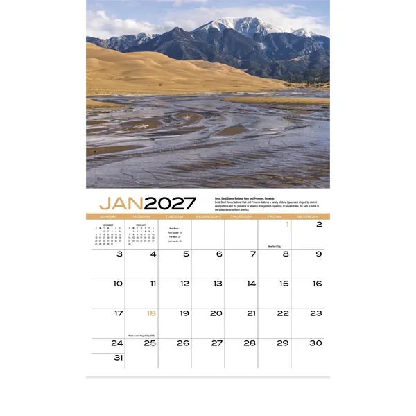 Earth Appointment Calendar - Stapled... from ASI 40480 Koozie Group / HotLine®