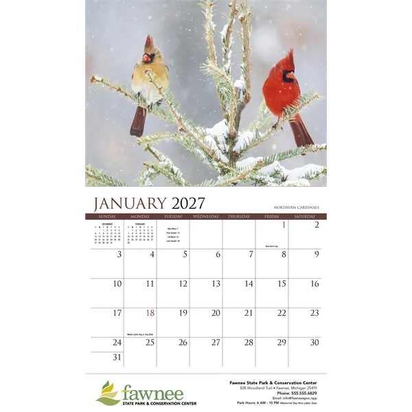 Songbirds Appointment Calendar - Stapled... from ASI 40480 Koozie Group / HotLine®