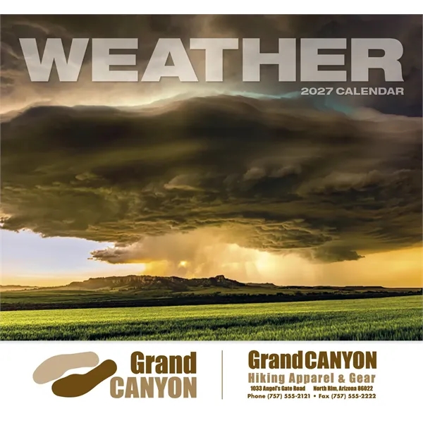 Weather Almanac Appointment Calendar - Stapled... from ASI 40480 Koozie Group / HotLine®