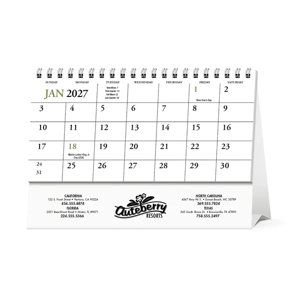 Scenic America® Desk Tent Calendar... from ASI 40480 Koozie Group / HotLine®