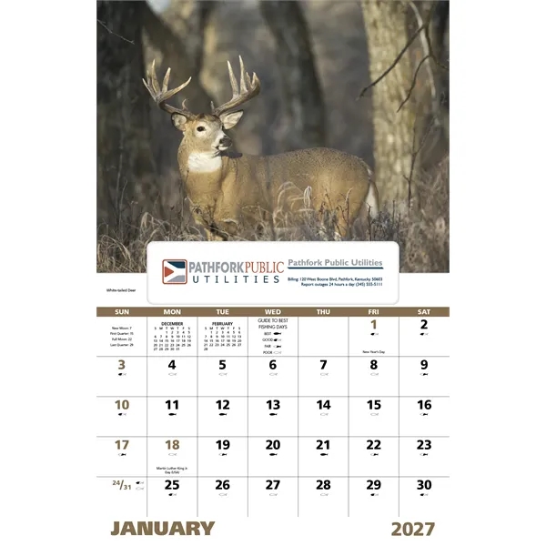 Wildlife Portraits - Window... from ASI 40480 Koozie Group / Norwood Triumph Calendar