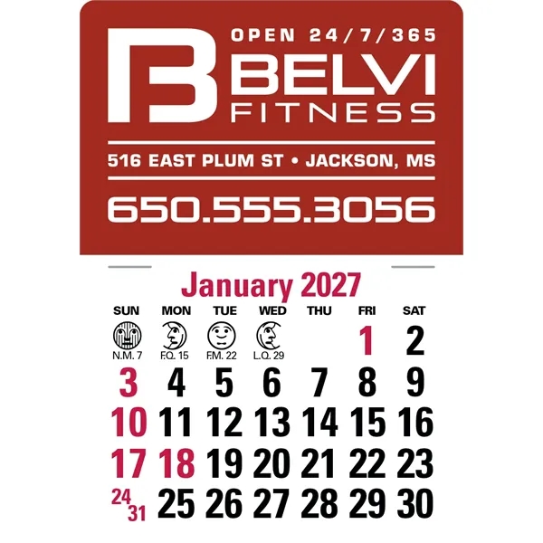 Press-N-Stick Standard Calendar... from ASI 40480 Koozie Group