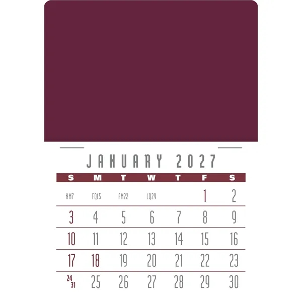 Press-N-Stick Contemporary Calendar... from ASI 40480 Koozie Group