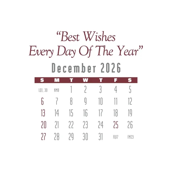 Press-N-Stick Contemporary Calendar... from ASI 40480 Koozie Group