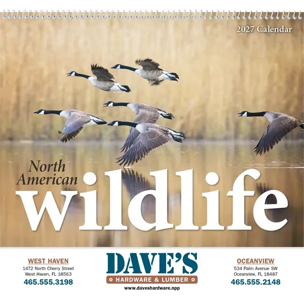 North American Wildlife... from ASI 40480 Koozie Group / Norwood Triumph Calendar