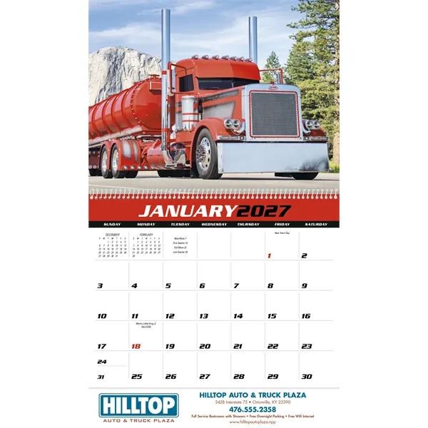 Big Rigs... from ASI 40480 Koozie Group / Norwood Triumph Calendar