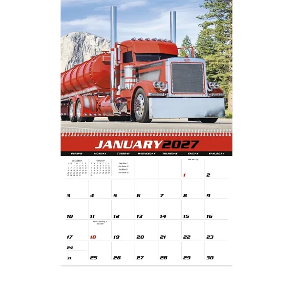 Big Rigs... from ASI 40480 Koozie Group / Norwood Triumph Calendar