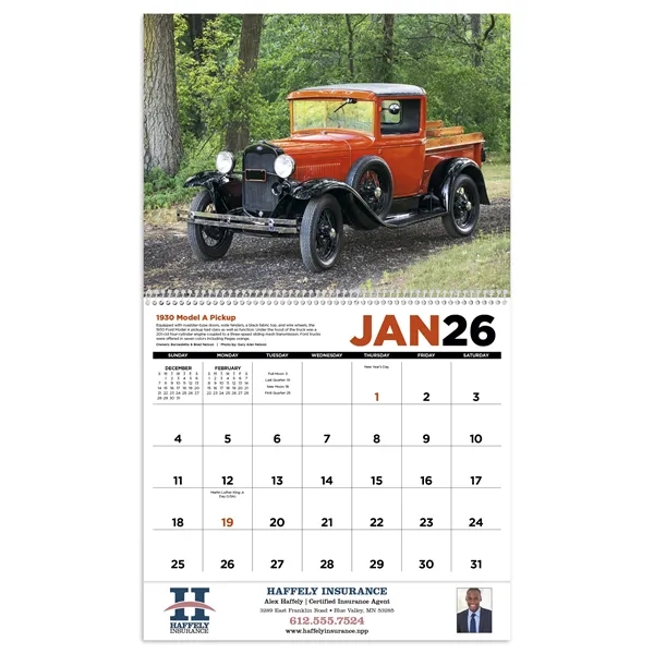 Antique Trucks... from ASI 40480 Koozie Group / Norwood Triumph Calendar