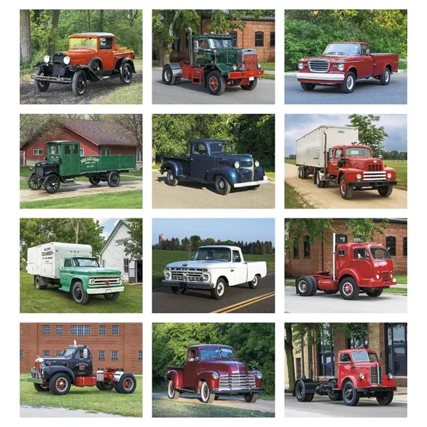 Antique Trucks... from ASI 40480 Koozie Group / Norwood Triumph Calendar