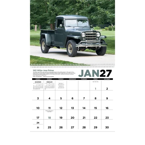 Antique Trucks... from ASI 40480 Koozie Group / Norwood Triumph Calendar