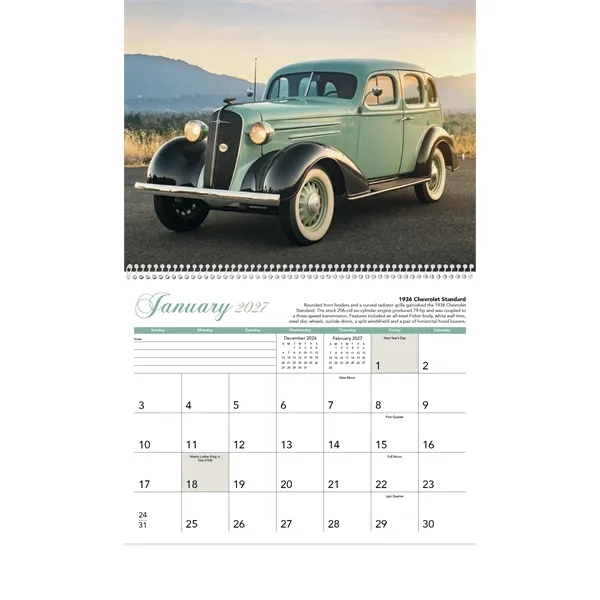 Antique Cars... from ASI 40480 Koozie Group / Norwood Triumph Calendar