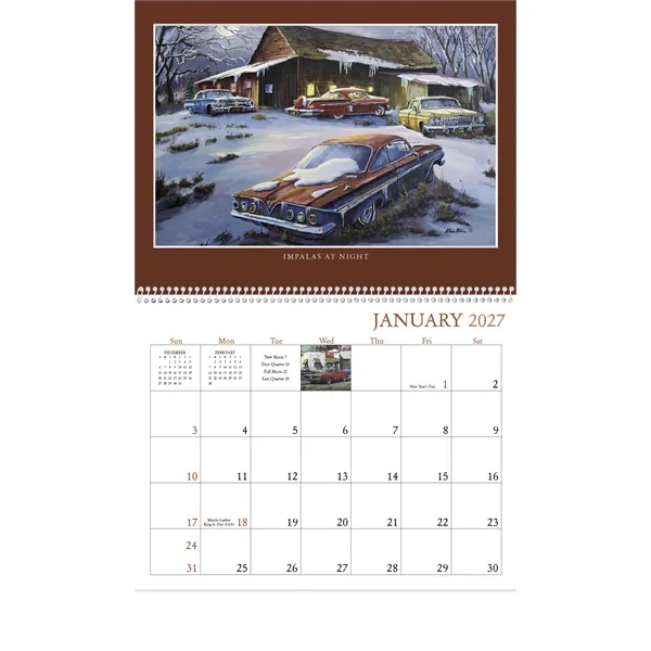 Junkyard Classics by Dale Klee... from ASI 40480 Koozie Group / Norwood Triumph Calendar