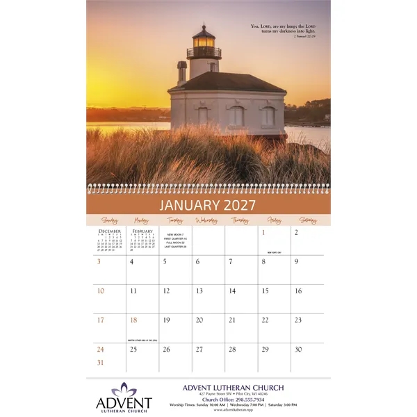 World of Inspiration... from ASI 40480 Koozie Group / Norwood Triumph Calendar