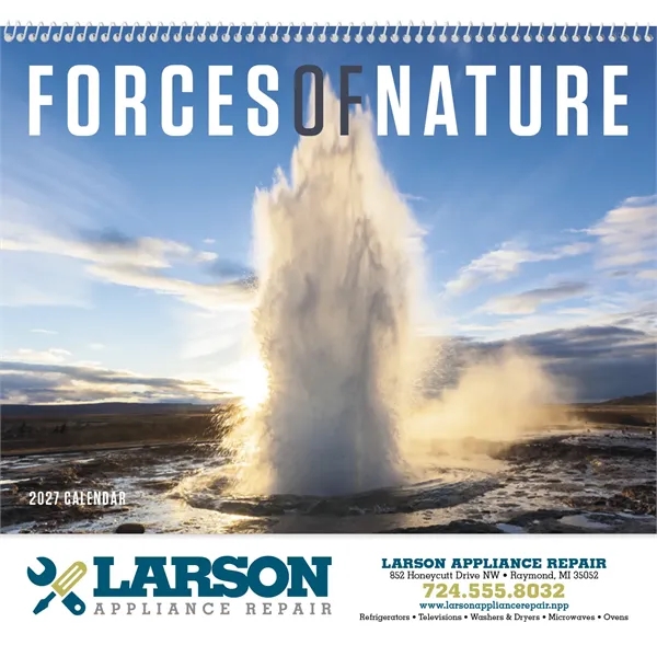 Forces of Nature... from ASI 40480 Koozie Group / Norwood Triumph Calendar