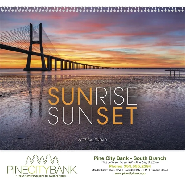 Sunrise Sunset... from ASI 40480 Koozie Group / Norwood Triumph Calendar