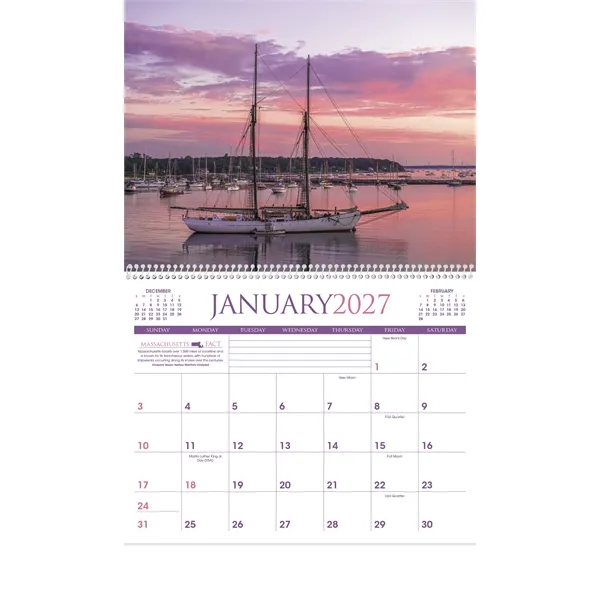 New England... from ASI 40480 Koozie Group / Norwood Triumph Calendar