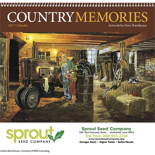 Country Memories... from ASI 40480 Koozie Group / Norwood Triumph Calendar