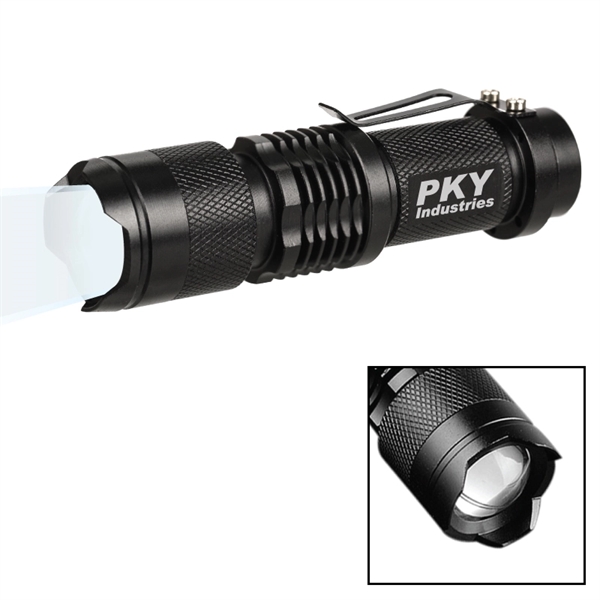 Tactical ultra bright flashlight featuring a single CREE LED bulb with... from ASI 57655 STOPNGO Line