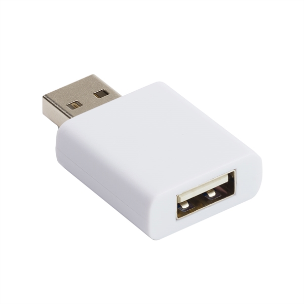 USB data blocker with custom packaging.... from ASI 43075 C-Slide / C -Slide