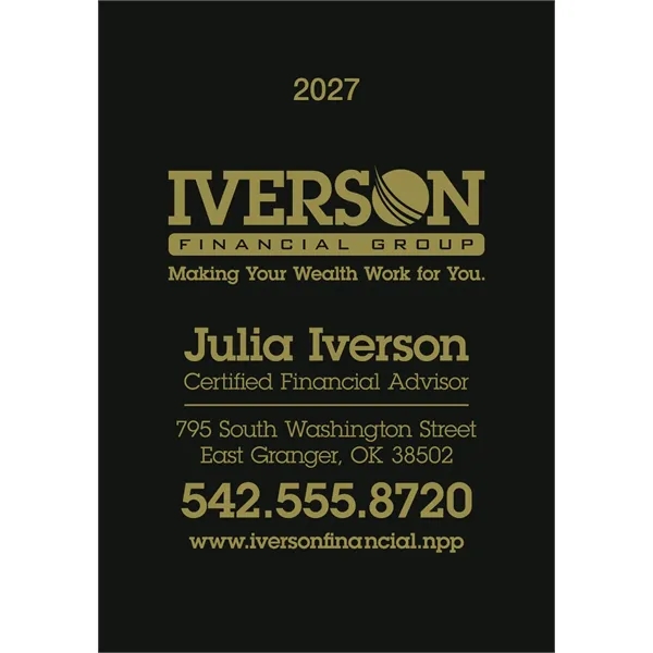 Leatherette Planner... from ASI 40480 Koozie Group