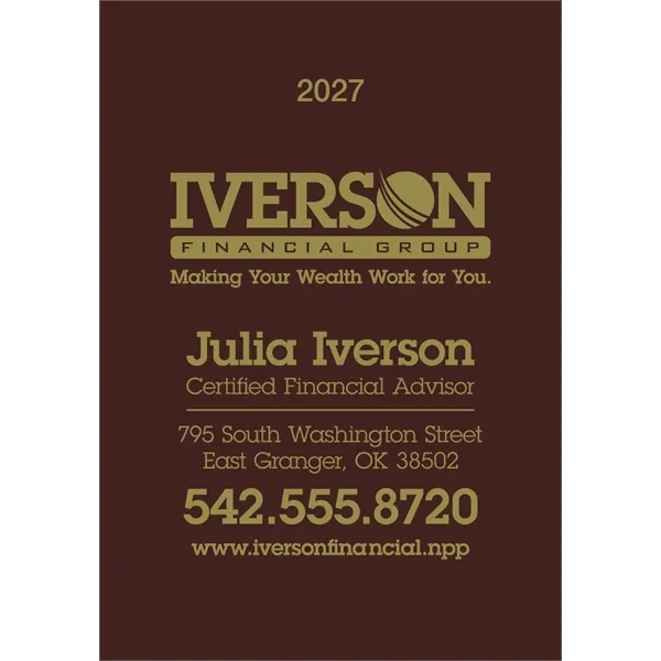 Leatherette Planner... from ASI 40480 Koozie Group